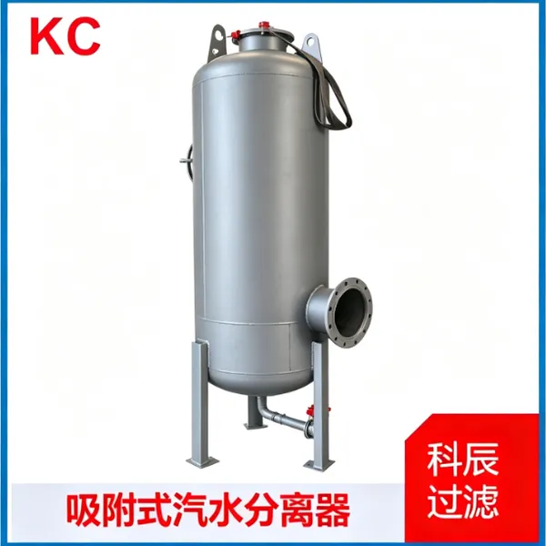吸附式汽水分离器 食品蒸汽管线脱水吸附式气液分离净化设备