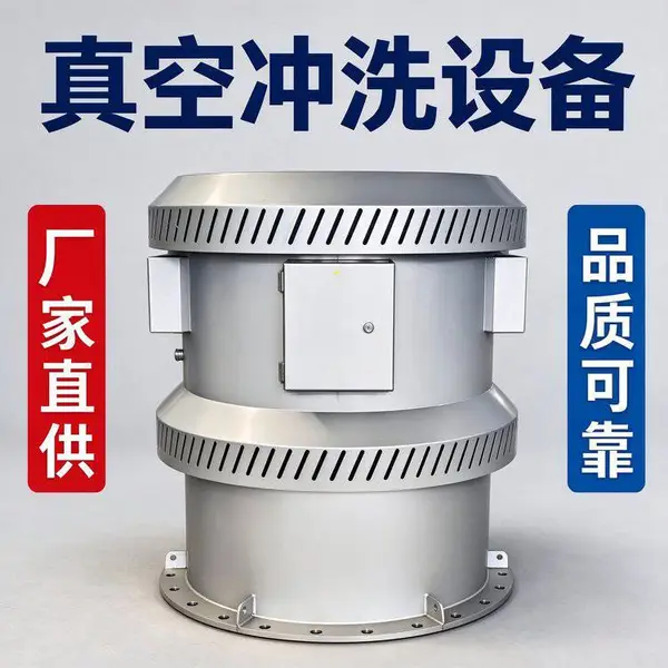 调蓄池真空冲洗系统 分体式真空冲洗装置 污水调蓄廊道设备