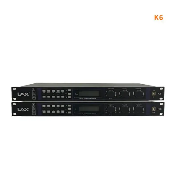 K6 前级效果器、多功能卡拉OK数字处理器 5.1声道 周边设备