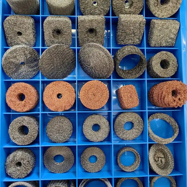 紫铜丝网垫圈 化工泵阀 缓冲减震 生产厂家