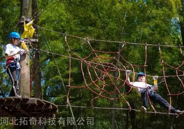旅游景区树上冒险游乐项目丛林穿越,历奇探险_手续齐全