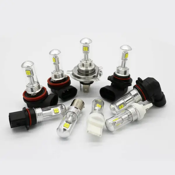 高亮LED汽车雾灯9005 9006 HB3 HB4 大功率车灯40W 汽车灯泡