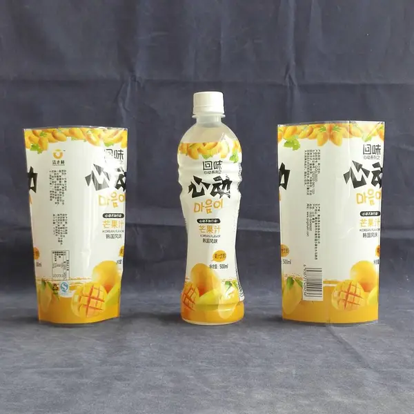 青岛果味饮料热收缩标签,印刷饮料瓶标,饮料塑料标签