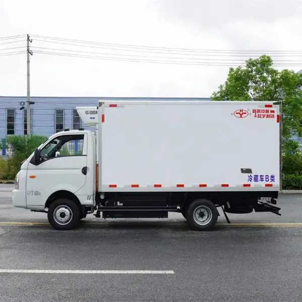 绿牌零排放 凯马锐航纯电动冷藏车 多拉快跑 上户无忧