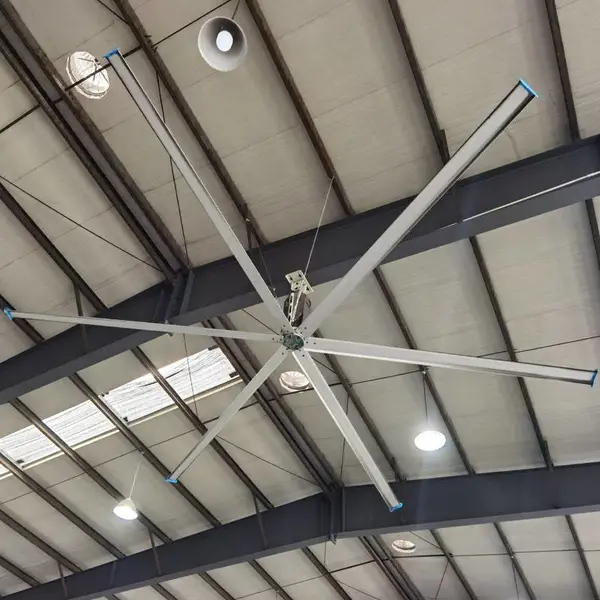 宁波工业大吊扇超大风扇车间仓库降温工业吊扇柏灵进口节能风扇