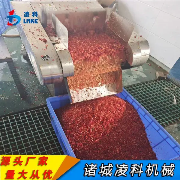 销售辣椒切段机 不锈钢剁椒机 高效率剁辣椒设备 辣椒深加工设备