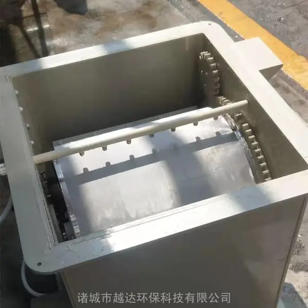 循环水养殖微滤机设备 鱼塘鱼便分离过滤器 越达环保定制