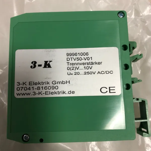 优势供应 3-K 隔离放大器 DTV50-V01