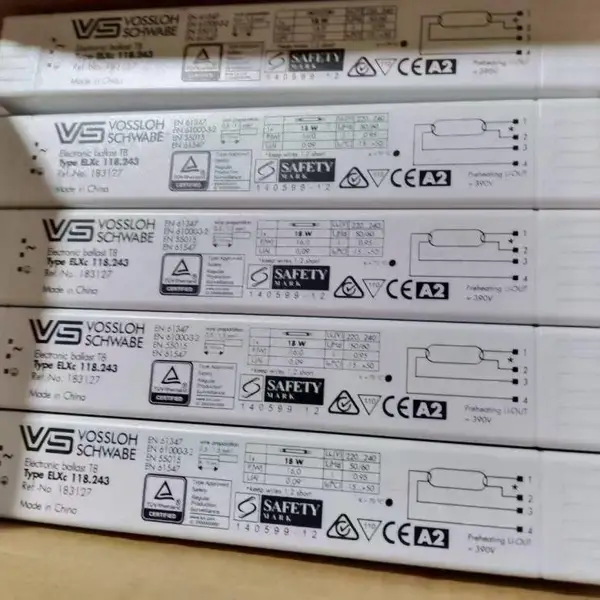 Vossloh Schwabe德国VS电气Type ELXc 118.243荧光灯管电子镇流器
