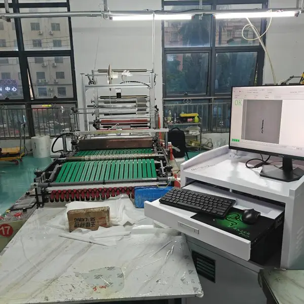 无纺布薄膜检测系统头发丝表面脏污检测CCD视觉检测系统 VETOSE CCD视觉检测系统