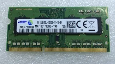 三星4G DDR3L 1600MHz 4GB笔记本内存条PC3L-12800S低电压1.35V