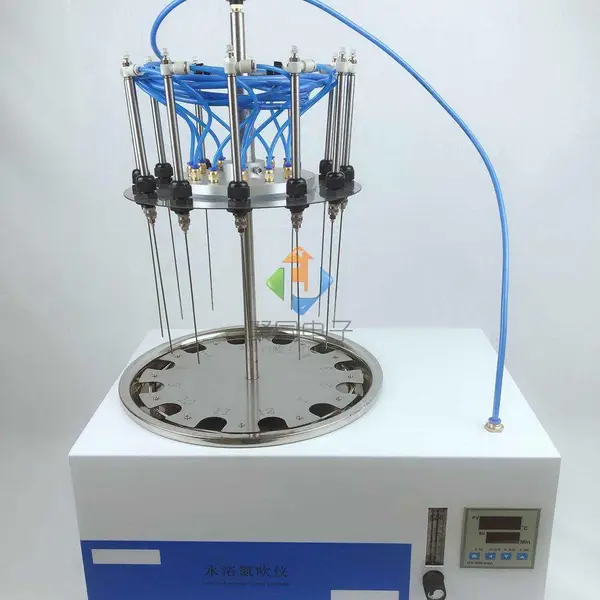 12/24/36位圆形水浴氮吹仪弹簧试管夹可使用不同规格容器