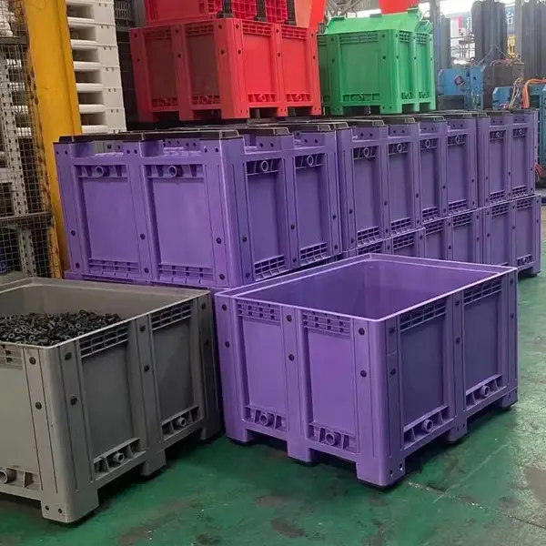 赛普 注塑围板箱 标准物流箱 周转箱 折叠卡板箱