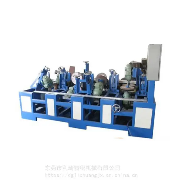 抛光机 椭圆管砂光机 方管拉丝机 抛光拉丝设备 生产厂家LC-C202-T-8M
