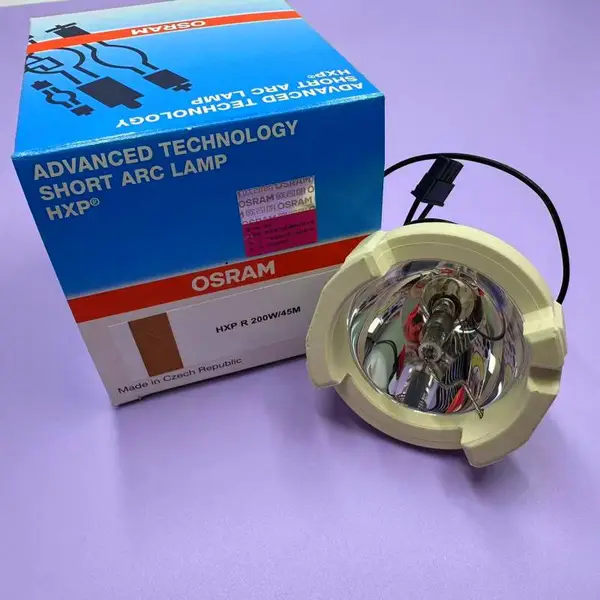 OSRAM欧司朗200W汞灯HXP R 200W/45M 徕卡显微镜牙科投影仪光源