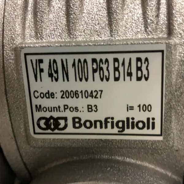 供应 BONFIGLIOLI 减速箱 VF 49 N 100 P63 B14 B3