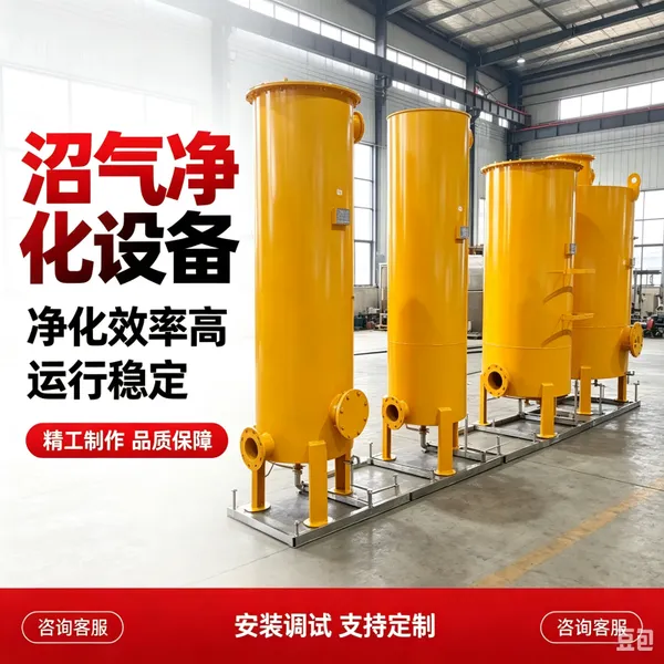整套沼气脱硫脱水净化设备 不锈钢材质耐腐蚀 硫化氢去除率高
