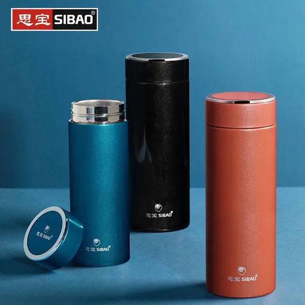 思宝保温杯批发团购定制礼品杯 晨光F不锈钢保温杯便携车载水杯
