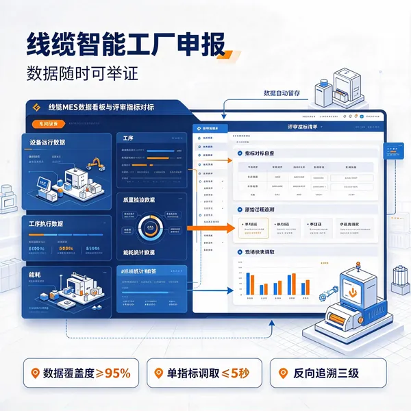 线缆智能工厂申报 申报材料齐全满足要求 镭立科技