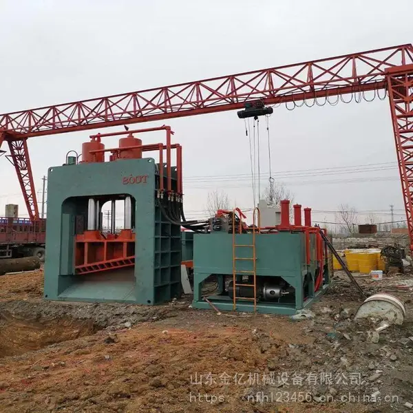 大型边角料液压剪切机 龙门剪切机使用操作 废船板废钢剪断机型号
