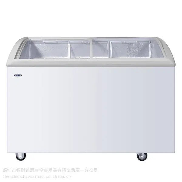 Haier/���� SC/SD-332C ��ʽ����ѩ����� ͸������ʽչʾ��