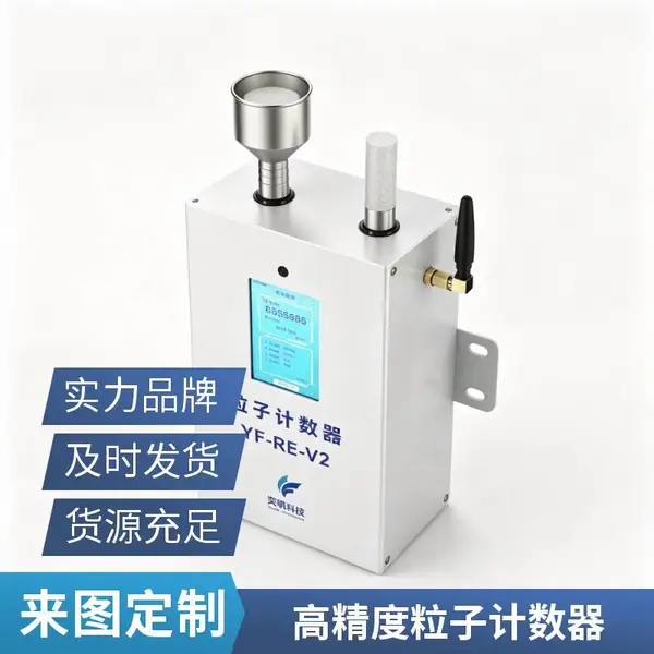 不锈钢外壳 无尘车间尘埃粒子计数器 防腐防尘车间 颗粒在线监测设备