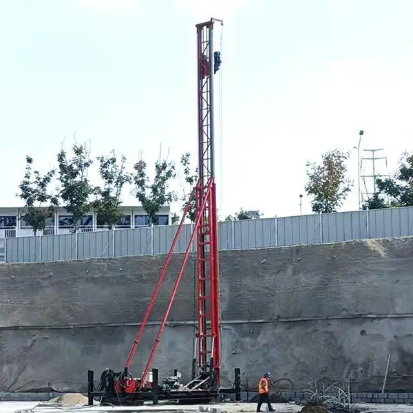 60型高压旋喷桩机 步履式遥控锚杆台车 一次搬迁可完成多孔施工