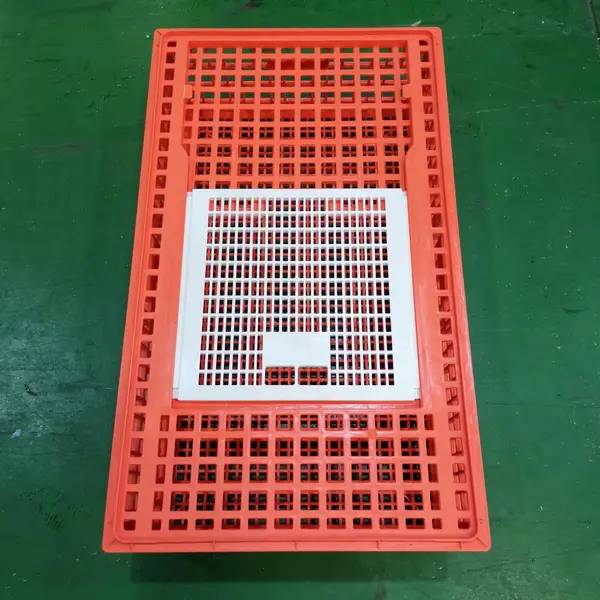 塑料鸡鸭鹅周转箱 大鸡鸭运输筐子 周转灵活方便