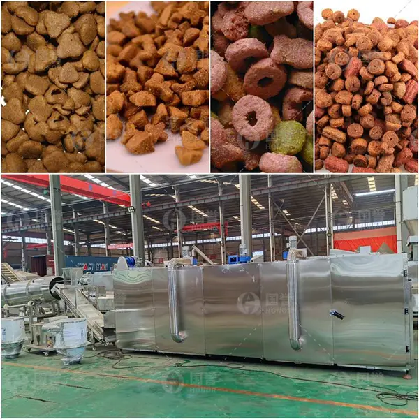 膨化宠物饲料生产线 猫粮狗粮双螺杆膨化机 产能型号齐全