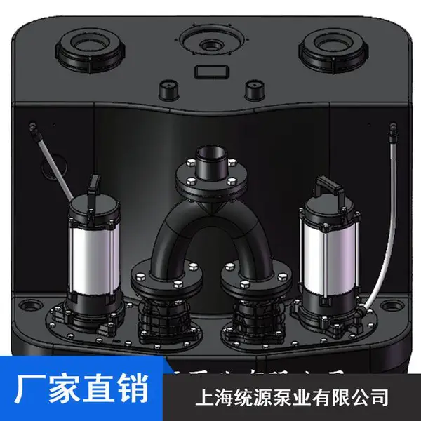 统源***双泵酒店用不锈钢污水提升器_TYTN150污水提升器