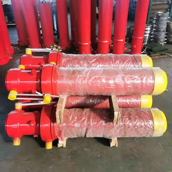 供应4TG-180-5390后翻斗式自卸货车 前置液压油缸