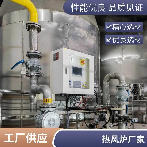 热风炉带天然气燃烧系统 SCR脱硝烟气升温 垃圾焚烧发电补热热风炉