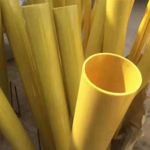 供应黄色环氧管套垫环氧树脂管精细加工件可任意切割多种规格