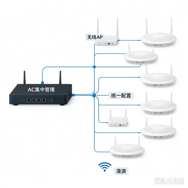 WiFi6 无线 AP 千兆双频企业无线接入点 酒店园区吸顶 AP
