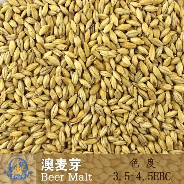 澳麦芽 啤酒大麦芽二楞基础麦芽 供应自酿精酿啤酒原料