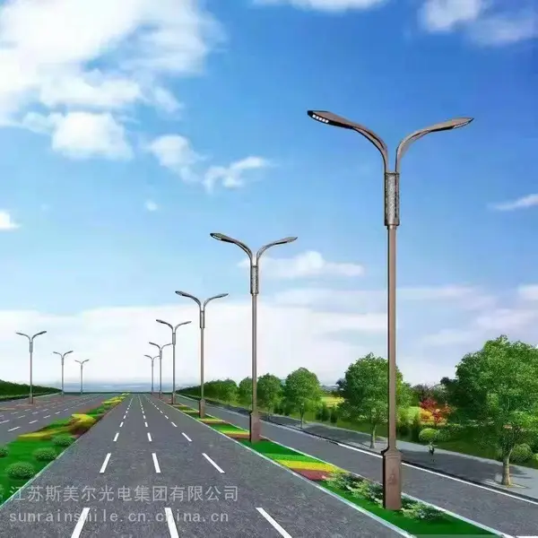 江苏生产路灯的厂家 LED市电路灯 太阳能路灯 江苏斯美尔