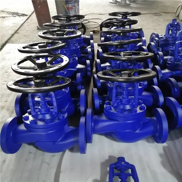 浙江温州 WJ41H-16C WJ41H-16P 德标波纹管截止阀 GS-C25法兰蒸汽截止阀