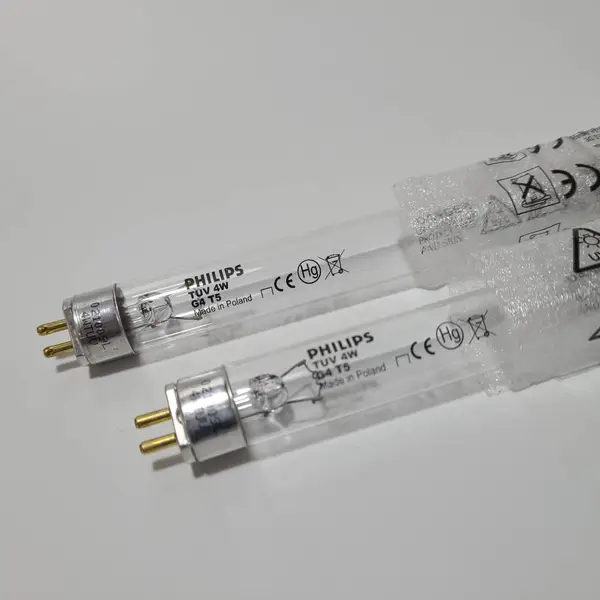 Philips飞利浦TUV 4W紫外线杀菌灯管G4T5婴儿奶瓶消毒柜灯管138mm
