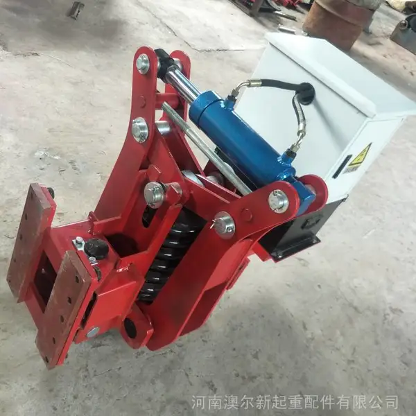 龙门吊一体式弹簧液压夹轨器 10吨花架龙门防风器 防风助刹器