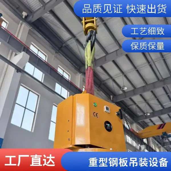钢材大板真空吸附吊机金属板材真空起吊装置工地钢材搬运