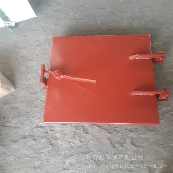 积灰较集中和集灰面积较大的标准款碳钢材质除灰孔矩形人孔
