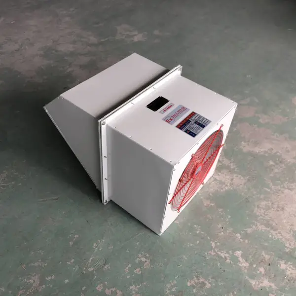 WEXD(SEF)系列风机一般用于边墙壁式排风,配设45°防雨罩 WEX-250