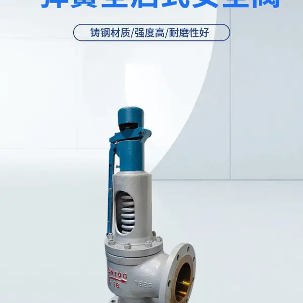 A48Y-10C法兰锅炉安全阀 弹簧全启式 硬密封铸钢材质南高阀门寿命长