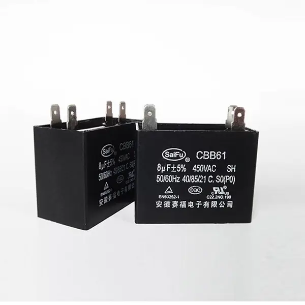 供应 赛福CBB61 450VAC 8uf农用机械运转自愈薄膜电容