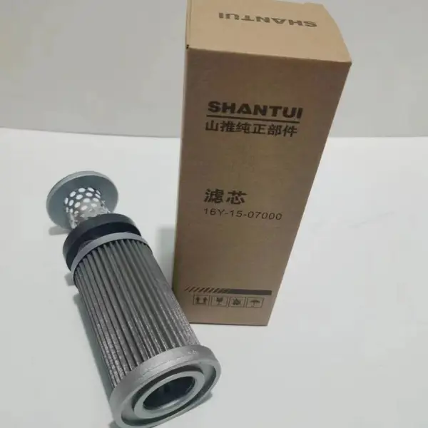 供应优质高效山推推土机配件 液压磁力吸油滤芯16Y-15-07000适配SD16