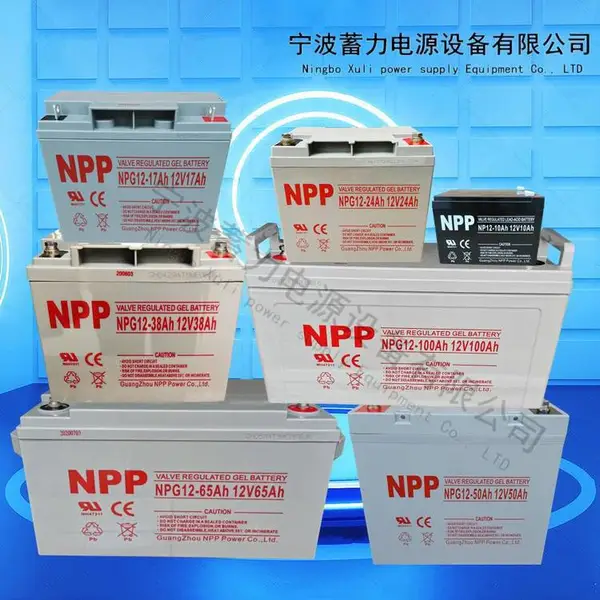 NPP蓄电池宁波销售服务中心直流系统低压配电UPS/EPS应急电源蓄电池