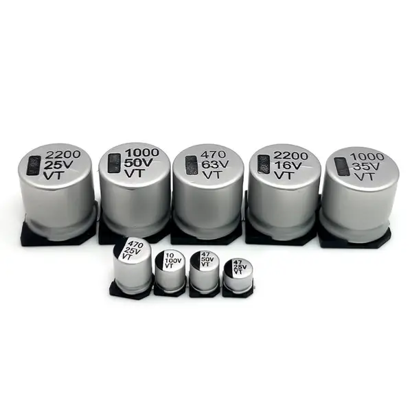 VT贴片铝电解电容1000UF35V 16*16.5MM 东莞创慧厂家直销RVT/UT/CS/CK系列铝电解电容器