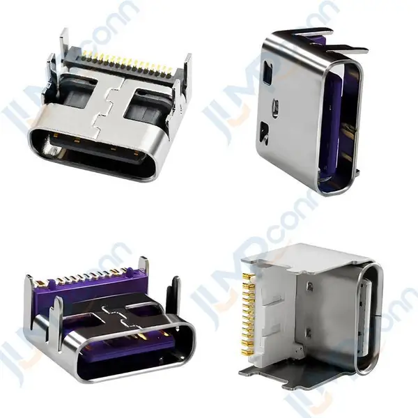 大步精密type-cUSB端子:铜合金塑胶:LCP- 额定电压:5V/20V- 耳机- DP Alt Mode(视频输出)
