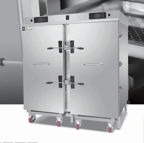 美厨商用蒸饭柜 ZFG-ZF48大型食堂电蒸房 48盘推车式电蒸饭车