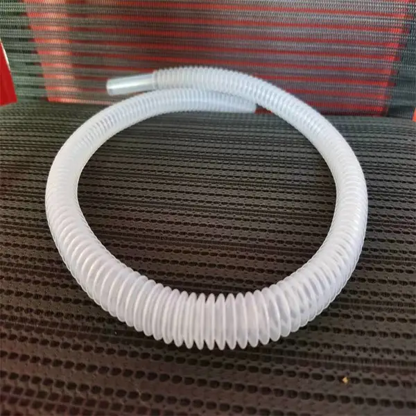 盛龙 钢丝特氟龙软管 外壁光滑硅胶耐高温老化氟龙管 PTFE四氟软管